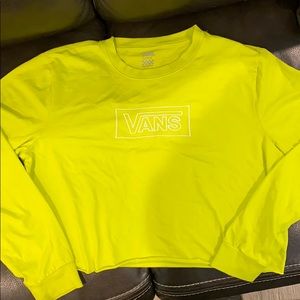 Vans Long sleep Crop top